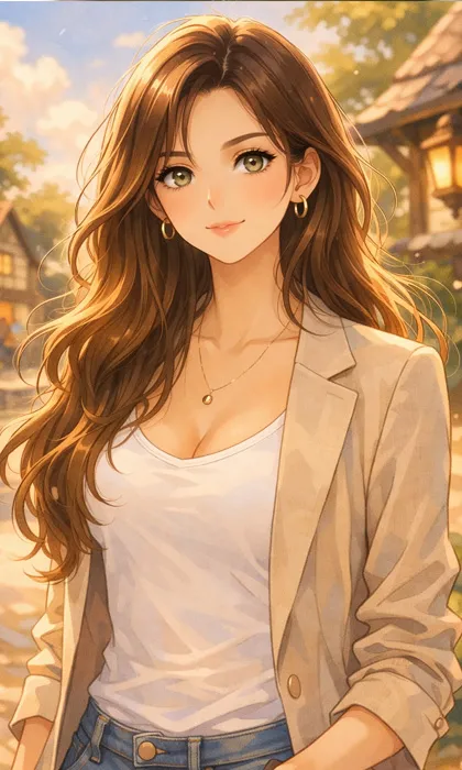 Yapay zeka ile üretilmiş Ghibli tarzı fotoğraf.