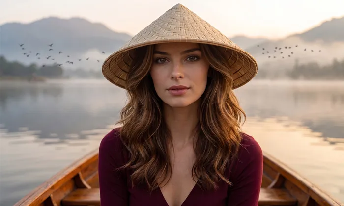 Yapay zeka ile ilginç fotoğraflar yapmak için 7 Farklı Prompt Konik Foteriniz ile Tekne Pozu