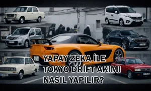 Yapay Zeka İle Tokyo Drift akımı nasıl yapılır? başlıklı kapak görseli.
