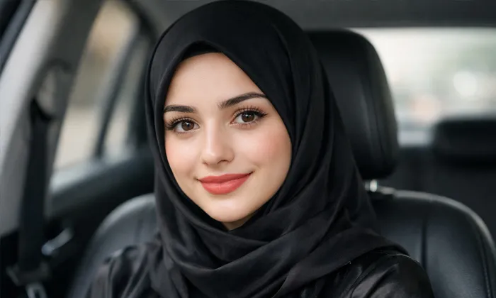 Tesettürlüler için promptlar sayfasında üretilen örneklerde kullanılan referans görsel.