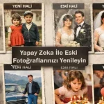 Yapay Zeka ile Eski Fotoğrafları Yenileme Promptu başlıklı öne çıkan görsel.