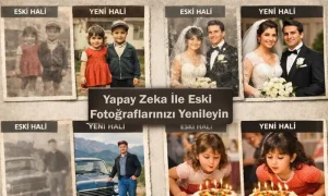 Yapay Zeka ile Eski Fotoğrafları Yenileme Promptu başlıklı öne çıkan görsel.