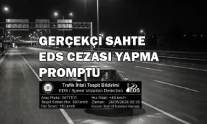 Yapay Zeka ile Trafik Cezası Fotoğrafı Yapma Promptu başlıklı öne çıkan görsel.